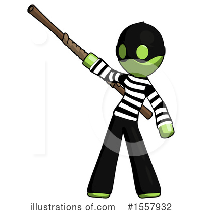 Royalty-Free (RF) Green Design Mascot Clipart Illustration by Leo Blanchette - Stock Sample #1557932