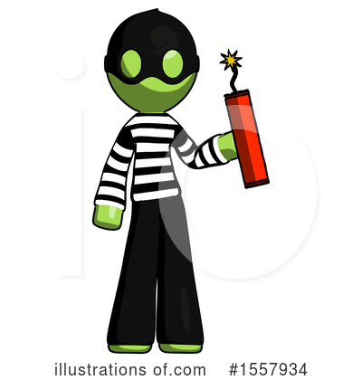 Royalty-Free (RF) Green Design Mascot Clipart Illustration by Leo Blanchette - Stock Sample #1557934