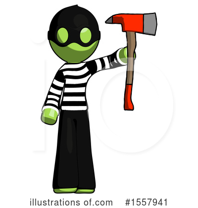 Royalty-Free (RF) Green Design Mascot Clipart Illustration by Leo Blanchette - Stock Sample #1557941