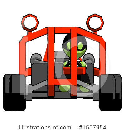 Royalty-Free (RF) Green Design Mascot Clipart Illustration by Leo Blanchette - Stock Sample #1557954