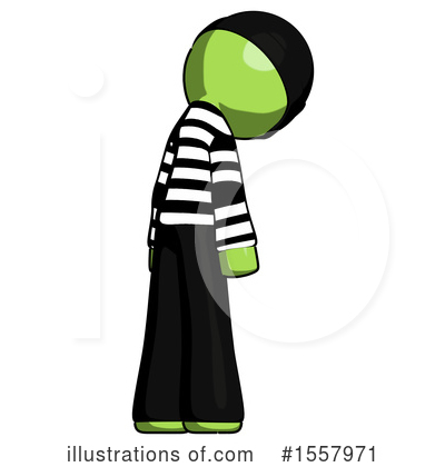 Royalty-Free (RF) Green Design Mascot Clipart Illustration by Leo Blanchette - Stock Sample #1557971