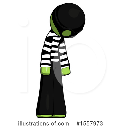 Royalty-Free (RF) Green Design Mascot Clipart Illustration by Leo Blanchette - Stock Sample #1557973