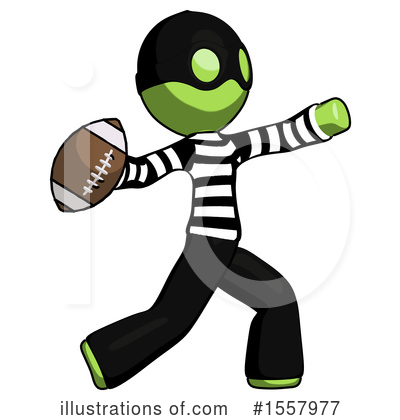Royalty-Free (RF) Green Design Mascot Clipart Illustration by Leo Blanchette - Stock Sample #1557977
