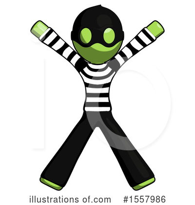 Royalty-Free (RF) Green Design Mascot Clipart Illustration by Leo Blanchette - Stock Sample #1557986