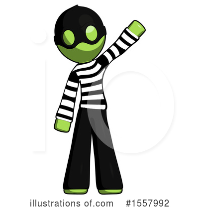 Royalty-Free (RF) Green Design Mascot Clipart Illustration by Leo Blanchette - Stock Sample #1557992