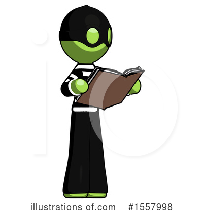 Royalty-Free (RF) Green Design Mascot Clipart Illustration by Leo Blanchette - Stock Sample #1557998