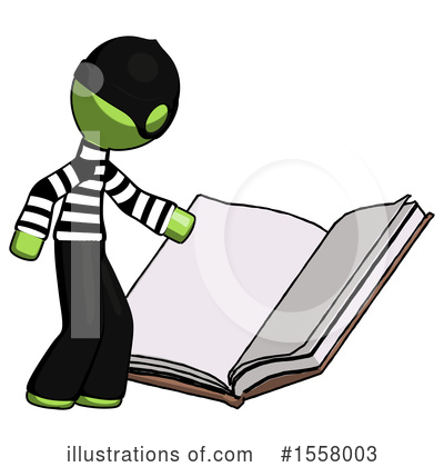 Royalty-Free (RF) Green Design Mascot Clipart Illustration by Leo Blanchette - Stock Sample #1558003