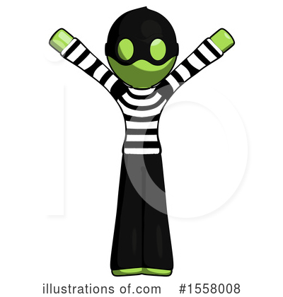 Royalty-Free (RF) Green Design Mascot Clipart Illustration by Leo Blanchette - Stock Sample #1558008