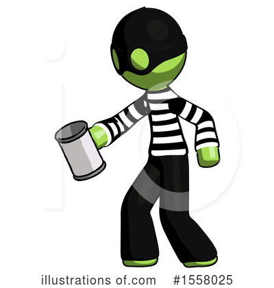 Royalty-Free (RF) Green Design Mascot Clipart Illustration by Leo Blanchette - Stock Sample #1558025