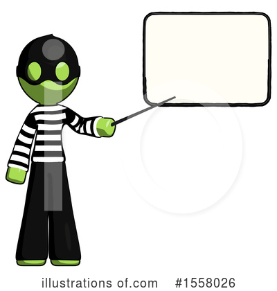 Royalty-Free (RF) Green Design Mascot Clipart Illustration by Leo Blanchette - Stock Sample #1558026