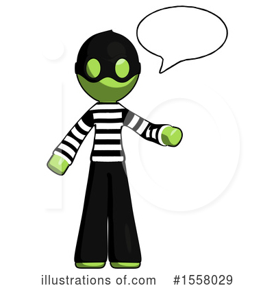 Royalty-Free (RF) Green Design Mascot Clipart Illustration by Leo Blanchette - Stock Sample #1558029