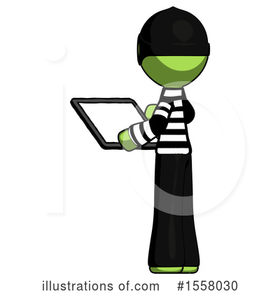 Royalty-Free (RF) Green Design Mascot Clipart Illustration by Leo Blanchette - Stock Sample #1558030