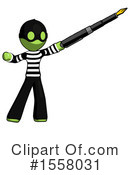 Green Design Mascot Clipart #1558031 by Leo Blanchette