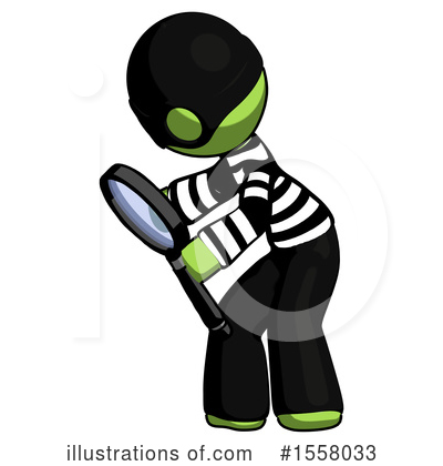 Royalty-Free (RF) Green Design Mascot Clipart Illustration by Leo Blanchette - Stock Sample #1558033