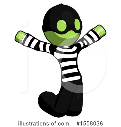 Royalty-Free (RF) Green Design Mascot Clipart Illustration by Leo Blanchette - Stock Sample #1558036