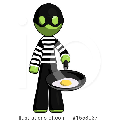 Royalty-Free (RF) Green Design Mascot Clipart Illustration by Leo Blanchette - Stock Sample #1558037