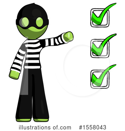 Royalty-Free (RF) Green Design Mascot Clipart Illustration by Leo Blanchette - Stock Sample #1558043