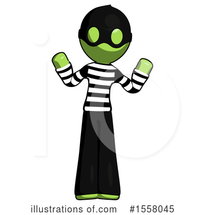 Royalty-Free (RF) Green Design Mascot Clipart Illustration by Leo Blanchette - Stock Sample #1558045