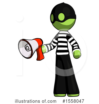 Royalty-Free (RF) Green Design Mascot Clipart Illustration by Leo Blanchette - Stock Sample #1558047
