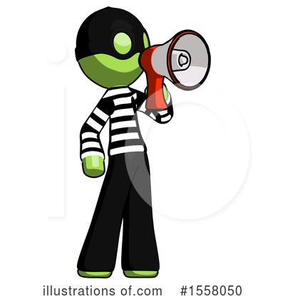 Royalty-Free (RF) Green Design Mascot Clipart Illustration by Leo Blanchette - Stock Sample #1558050