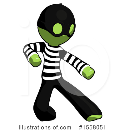 Royalty-Free (RF) Green Design Mascot Clipart Illustration by Leo Blanchette - Stock Sample #1558051
