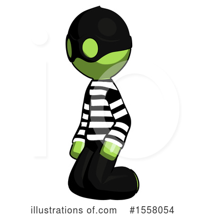 Royalty-Free (RF) Green Design Mascot Clipart Illustration by Leo Blanchette - Stock Sample #1558054