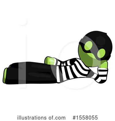 Royalty-Free (RF) Green Design Mascot Clipart Illustration by Leo Blanchette - Stock Sample #1558055