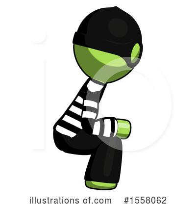 Royalty-Free (RF) Green Design Mascot Clipart Illustration by Leo Blanchette - Stock Sample #1558062