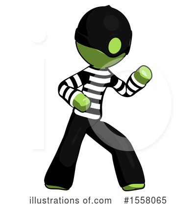 Royalty-Free (RF) Green Design Mascot Clipart Illustration by Leo Blanchette - Stock Sample #1558065