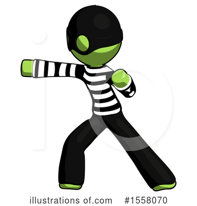 Royalty-Free (RF) Green Design Mascot Clipart Illustration by Leo Blanchette - Stock Sample #1558070