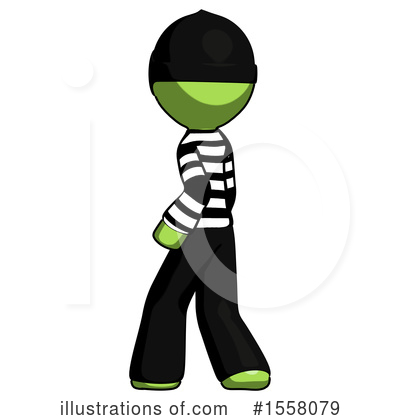 Royalty-Free (RF) Green Design Mascot Clipart Illustration by Leo Blanchette - Stock Sample #1558079