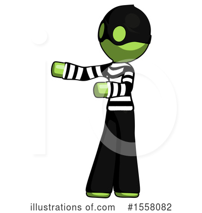 Royalty-Free (RF) Green Design Mascot Clipart Illustration by Leo Blanchette - Stock Sample #1558082