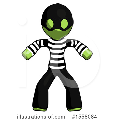 Royalty-Free (RF) Green Design Mascot Clipart Illustration by Leo Blanchette - Stock Sample #1558084