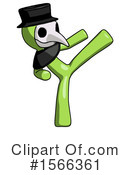 Green Design Mascot Clipart #1566361 by Leo Blanchette
