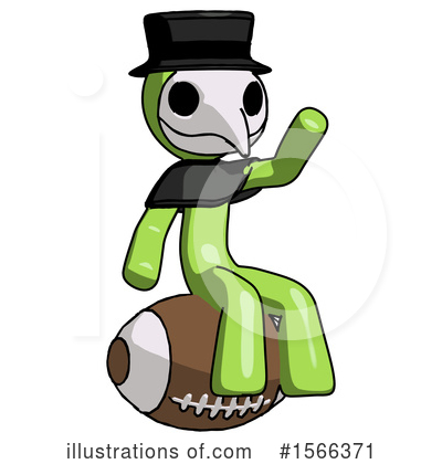 Royalty-Free (RF) Green Design Mascot Clipart Illustration by Leo Blanchette - Stock Sample #1566371