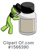Green Design Mascot Clipart #1566390 by Leo Blanchette