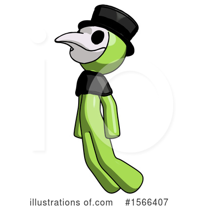 Royalty-Free (RF) Green Design Mascot Clipart Illustration by Leo Blanchette - Stock Sample #1566407