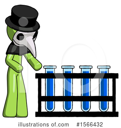 Royalty-Free (RF) Green Design Mascot Clipart Illustration by Leo Blanchette - Stock Sample #1566432