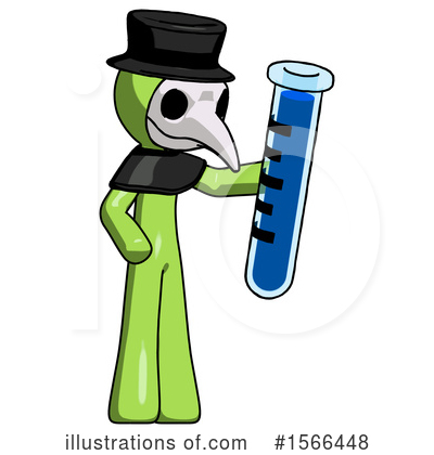 Royalty-Free (RF) Green Design Mascot Clipart Illustration by Leo Blanchette - Stock Sample #1566448