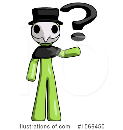 Royalty-Free (RF) Green Design Mascot Clipart Illustration by Leo Blanchette - Stock Sample #1566450
