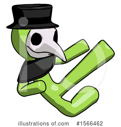 Royalty-Free (RF) Green Design Mascot Clipart Illustration by Leo Blanchette - Stock Sample #1566462