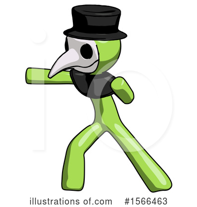 Royalty-Free (RF) Green Design Mascot Clipart Illustration by Leo Blanchette - Stock Sample #1566463