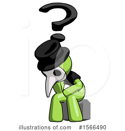 Royalty-Free (RF) Green Design Mascot Clipart Illustration by Leo Blanchette - Stock Sample #1566490