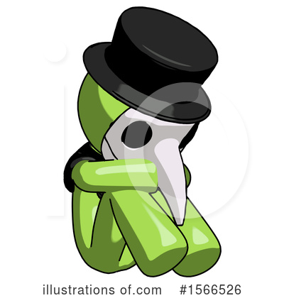 Royalty-Free (RF) Green Design Mascot Clipart Illustration by Leo Blanchette - Stock Sample #1566526