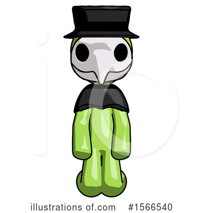 Royalty-Free (RF) Green Design Mascot Clipart Illustration by Leo Blanchette - Stock Sample #1566540