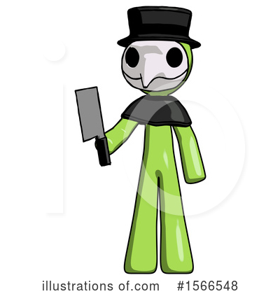 Royalty-Free (RF) Green Design Mascot Clipart Illustration by Leo Blanchette - Stock Sample #1566548