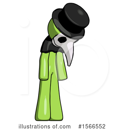 Royalty-Free (RF) Green Design Mascot Clipart Illustration by Leo Blanchette - Stock Sample #1566552