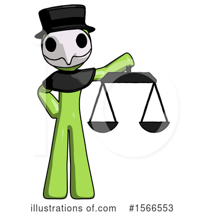 Royalty-Free (RF) Green Design Mascot Clipart Illustration by Leo Blanchette - Stock Sample #1566553