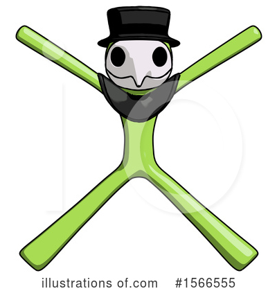 Royalty-Free (RF) Green Design Mascot Clipart Illustration by Leo Blanchette - Stock Sample #1566555