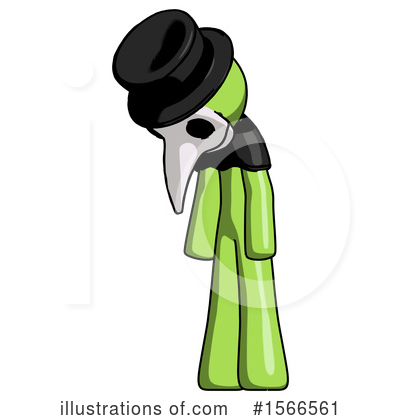 Royalty-Free (RF) Green Design Mascot Clipart Illustration by Leo Blanchette - Stock Sample #1566561